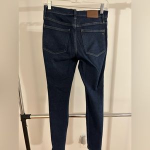 Madewell dark blue jeans